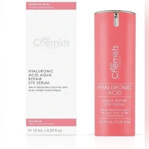 SKIN CHEMISTS HYALURONIC ACID AQUA REPAIR EYE SERUM Anti-Aging 15mL